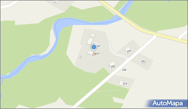 Pielgrzymka, Pielgrzymka, 135, mapa Pielgrzymka