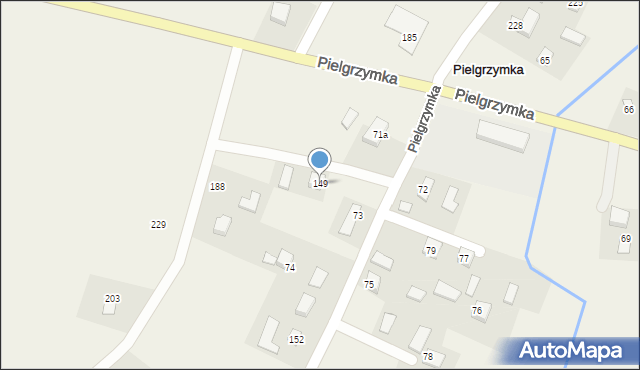 Pielgrzymka, Pielgrzymka, 149, mapa Pielgrzymka