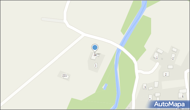 Pielgrzymka, Pielgrzymka, 1a, mapa Pielgrzymka