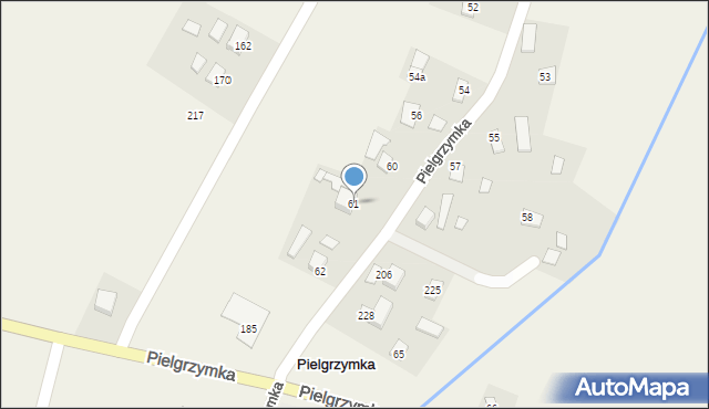 Pielgrzymka, Pielgrzymka, 61, mapa Pielgrzymka