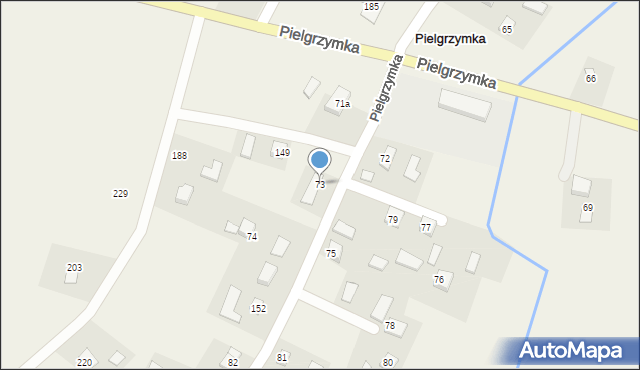 Pielgrzymka, Pielgrzymka, 73, mapa Pielgrzymka