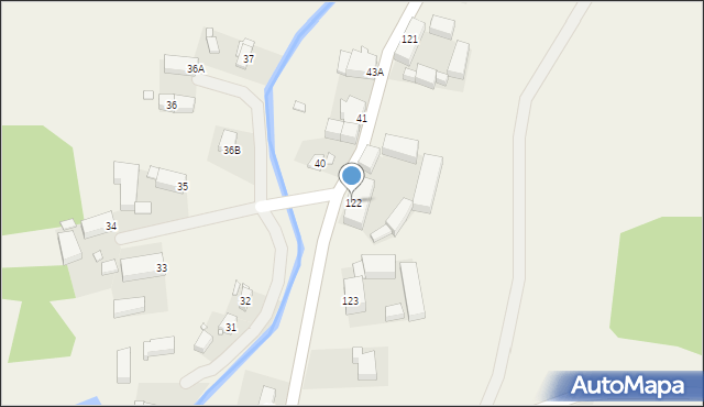 Pielgrzymka, Pielgrzymka, 122, mapa Pielgrzymka