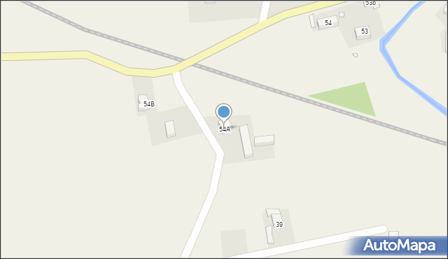Pielgrzymka, Pielgrzymka, 54A, mapa Pielgrzymka