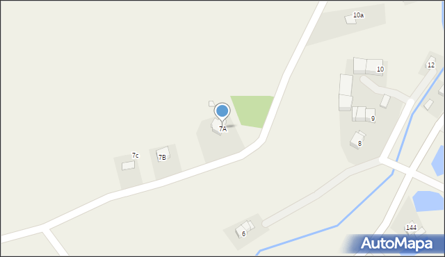 Pielgrzymka, Pielgrzymka, 7A, mapa Pielgrzymka