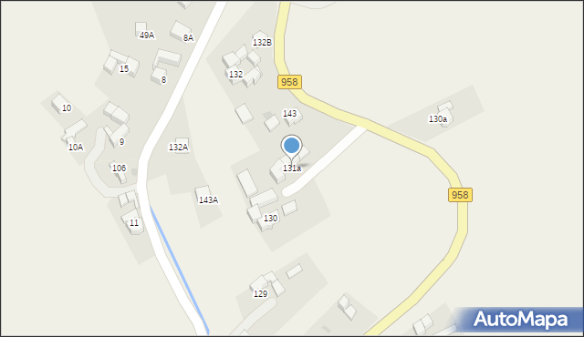 Pieniążkowice, Pieniążkowice, 131a, mapa Pieniążkowice