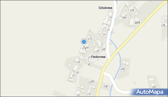 Pieniążkowice, Pieniążkowice, 17a, mapa Pieniążkowice