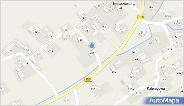 Pieniążkowice, Pieniążkowice, 40a, mapa Pieniążkowice