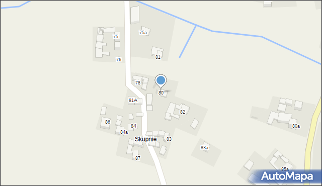 Pieniążkowice, Pieniążkowice, 80, mapa Pieniążkowice