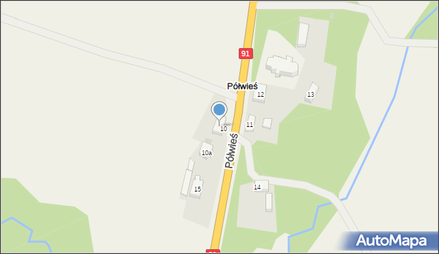 Pieniążkowo, Pieniążkowo, 13, mapa Pieniążkowo