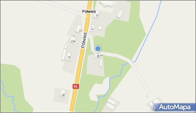 Pieniążkowo, Pieniążkowo, 16, mapa Pieniążkowo