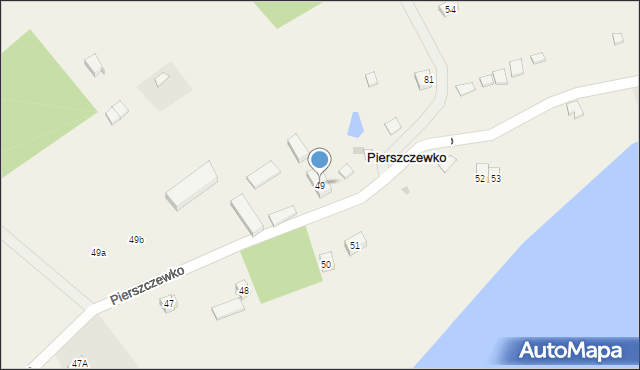 Pierszczewko, Pierszczewko, 49, mapa Pierszczewko