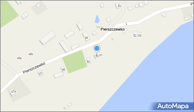 Pierszczewko, Pierszczewko, 51, mapa Pierszczewko