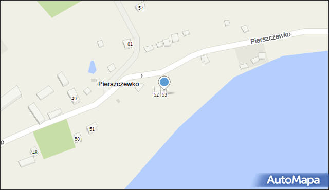 Pierszczewko, Pierszczewko, 53, mapa Pierszczewko