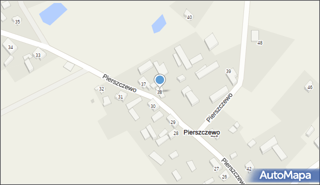 Pierszczewo, Pierszczewo, 38, mapa Pierszczewo