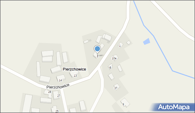 Pierzchowice, Pierzchowice, 2, mapa Pierzchowice