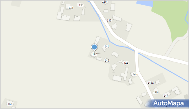 Piestrzec, Piestrzec, 142, mapa Piestrzec