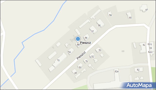 Pieszcz, Pieszcz, 55, mapa Pieszcz