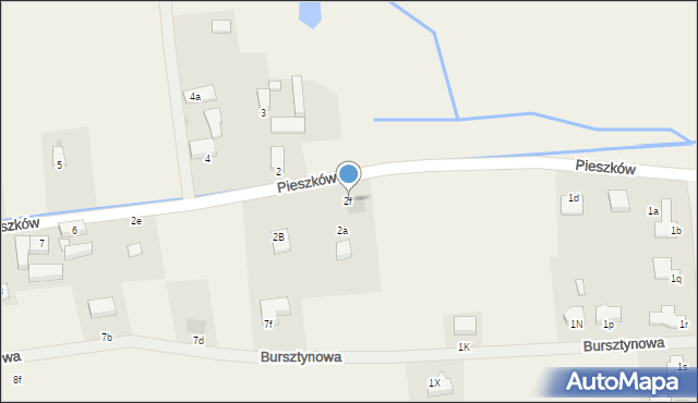 Pieszków, Pieszków, 2f, mapa Pieszków