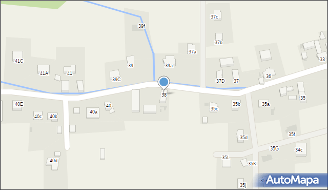 Pieszków, Pieszków, 38, mapa Pieszków