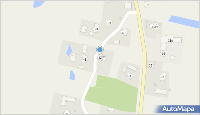 Pieszkowo, Pieszkowo, 42, mapa Pieszkowo