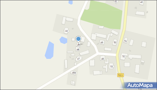 Pieszkowo, Pieszkowo, 45, mapa Pieszkowo