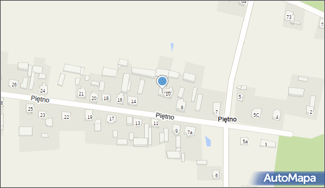 Piętno, Piętno, 12, mapa Piętno