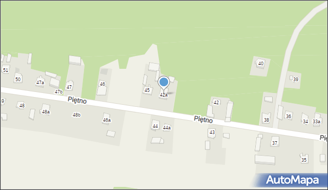 Piętno, Piętno, 42a, mapa Piętno