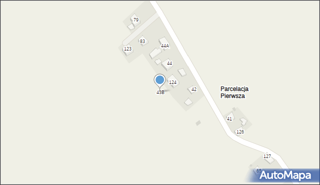 Pietrzejowice, Pietrzejowice, 43B, mapa Pietrzejowice