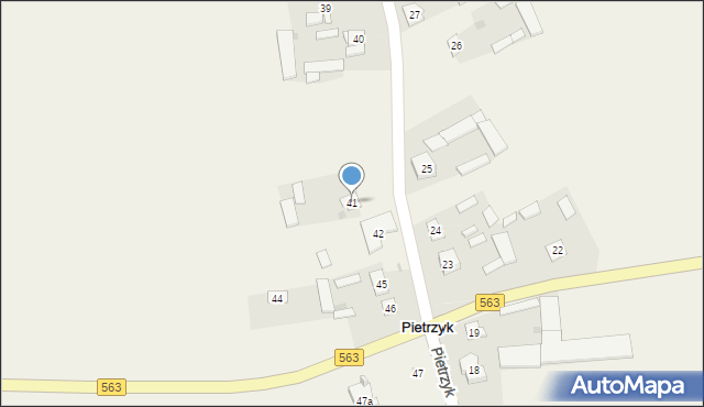 Pietrzyk, Pietrzyk, 41, mapa Pietrzyk