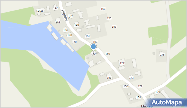 Pigany, Pigany, 152, mapa Pigany