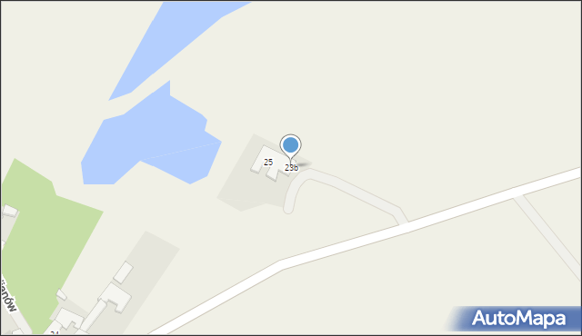 Pijanów, Pijanów, 23b, mapa Pijanów