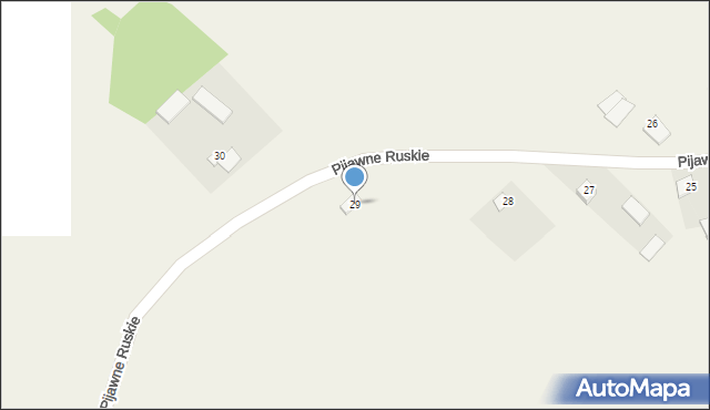 Pijawne Ruskie, Pijawne Ruskie, 29, mapa Pijawne Ruskie
