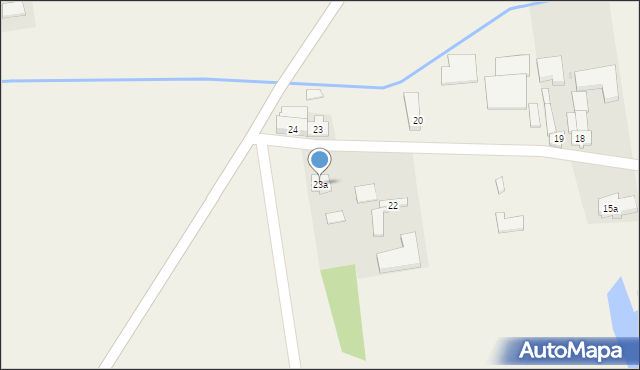 Pilaszków, Pilaszków, 23a, mapa Pilaszków