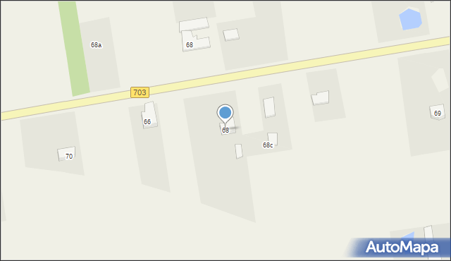 Pilaszków, Pilaszków, 68, mapa Pilaszków