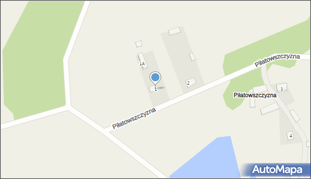 Piłatowszczyzna, Piłatowszczyzna, 1, mapa Piłatowszczyzna