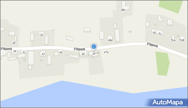 Piława, Piława, 47, mapa Piława