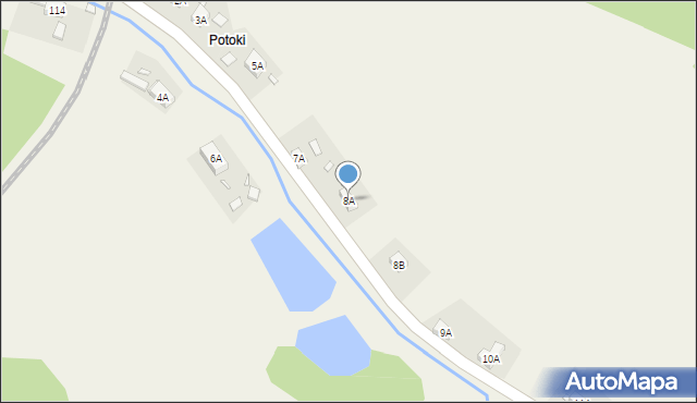 Pilchowice, Pilchowice, 8A, mapa Pilchowice