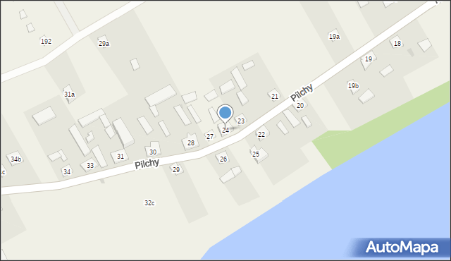 Pilchy, Pilchy, 24, mapa Pilchy
