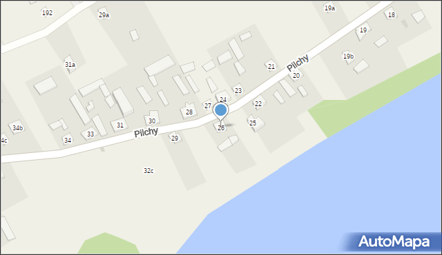 Pilchy, Pilchy, 26, mapa Pilchy