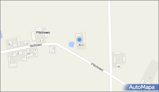 Pilichowo, Pilichowo, 39, mapa Pilichowo