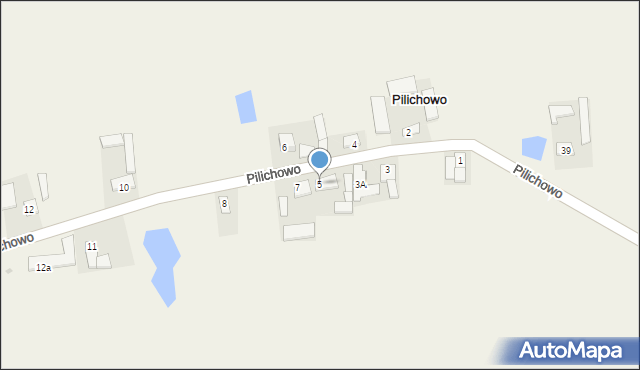 Pilichowo, Pilichowo, 5, mapa Pilichowo