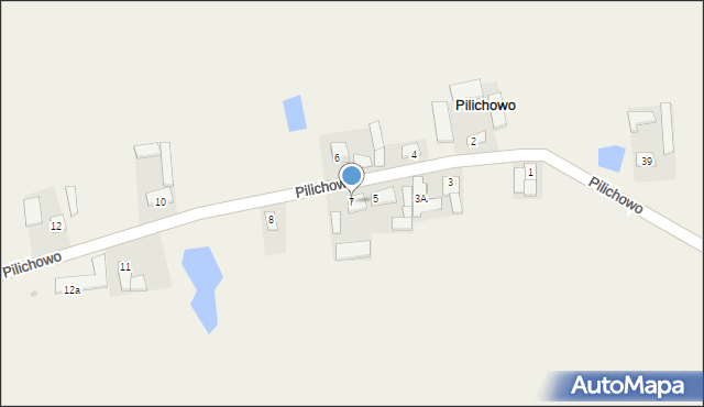 Pilichowo, Pilichowo, 7, mapa Pilichowo