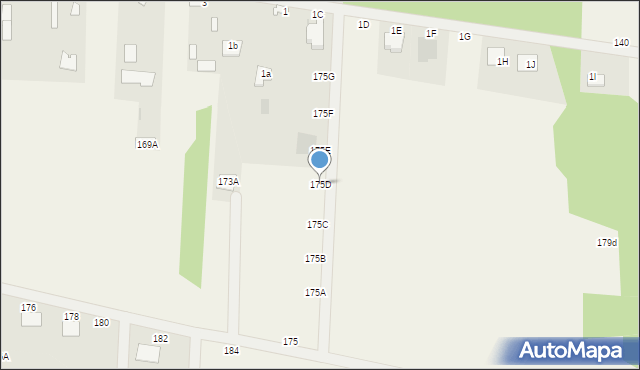 Piliki, Piliki, 175D, mapa Piliki