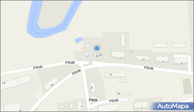 Pilnik, Pilnik, 12, mapa Pilnik