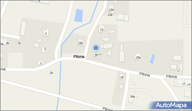 Pilona, Pilona, 15, mapa Pilona