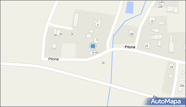 Pilona, Pilona, 2, mapa Pilona