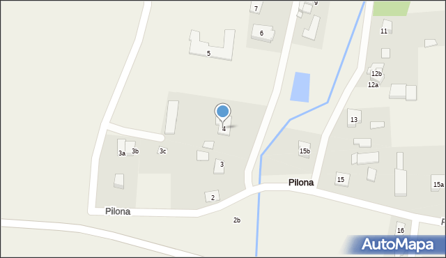 Pilona, Pilona, 4, mapa Pilona