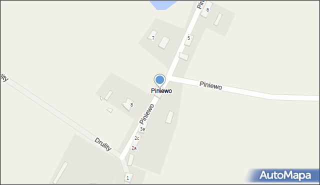 Piniewo, Piniewo, 4, mapa Piniewo