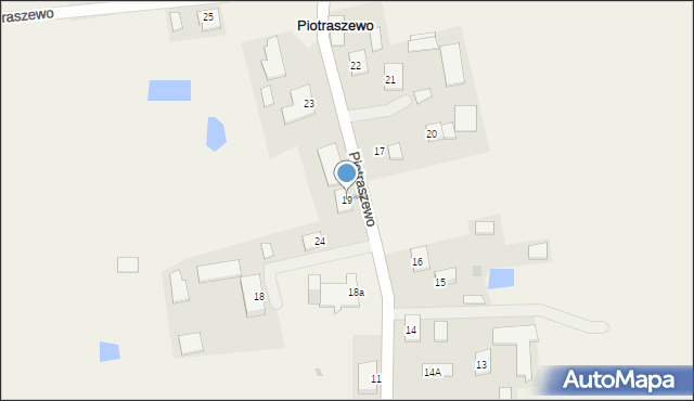 Piotraszewo, Piotraszewo, 19, mapa Piotraszewo