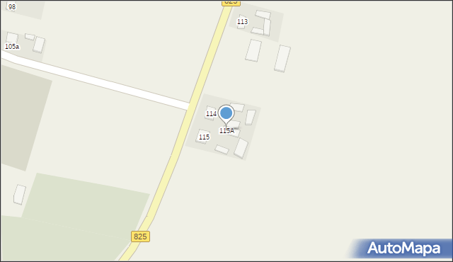 Piotrawin, Piotrawin, 115A, mapa Piotrawin